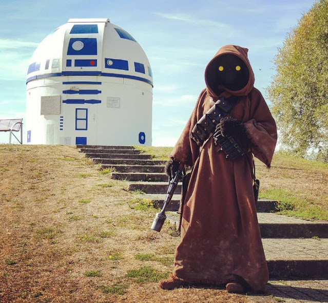 German Professor Who Is A Hardcore Star Wars Fan Turns His Observatory Into R2-D2