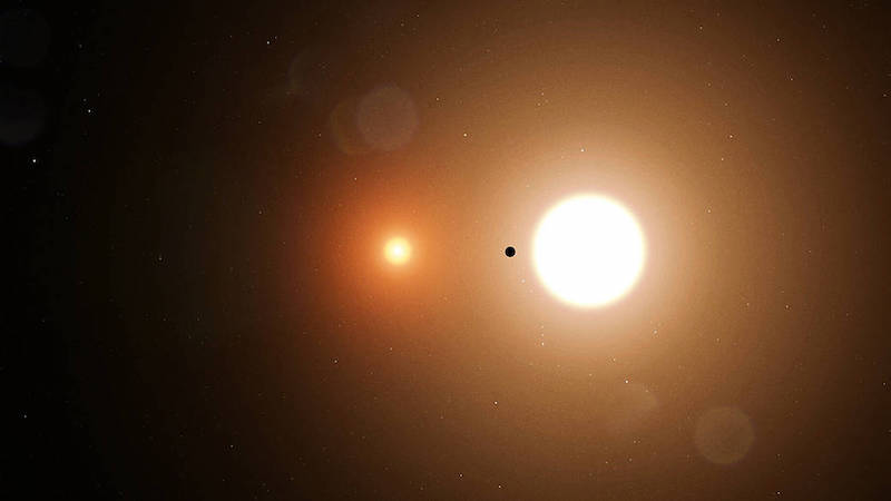 Planet orbiting 2 stars discovered by TESS