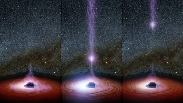 NASA Just Saw Something Come Out Of A Black Hole For The First Time Ever