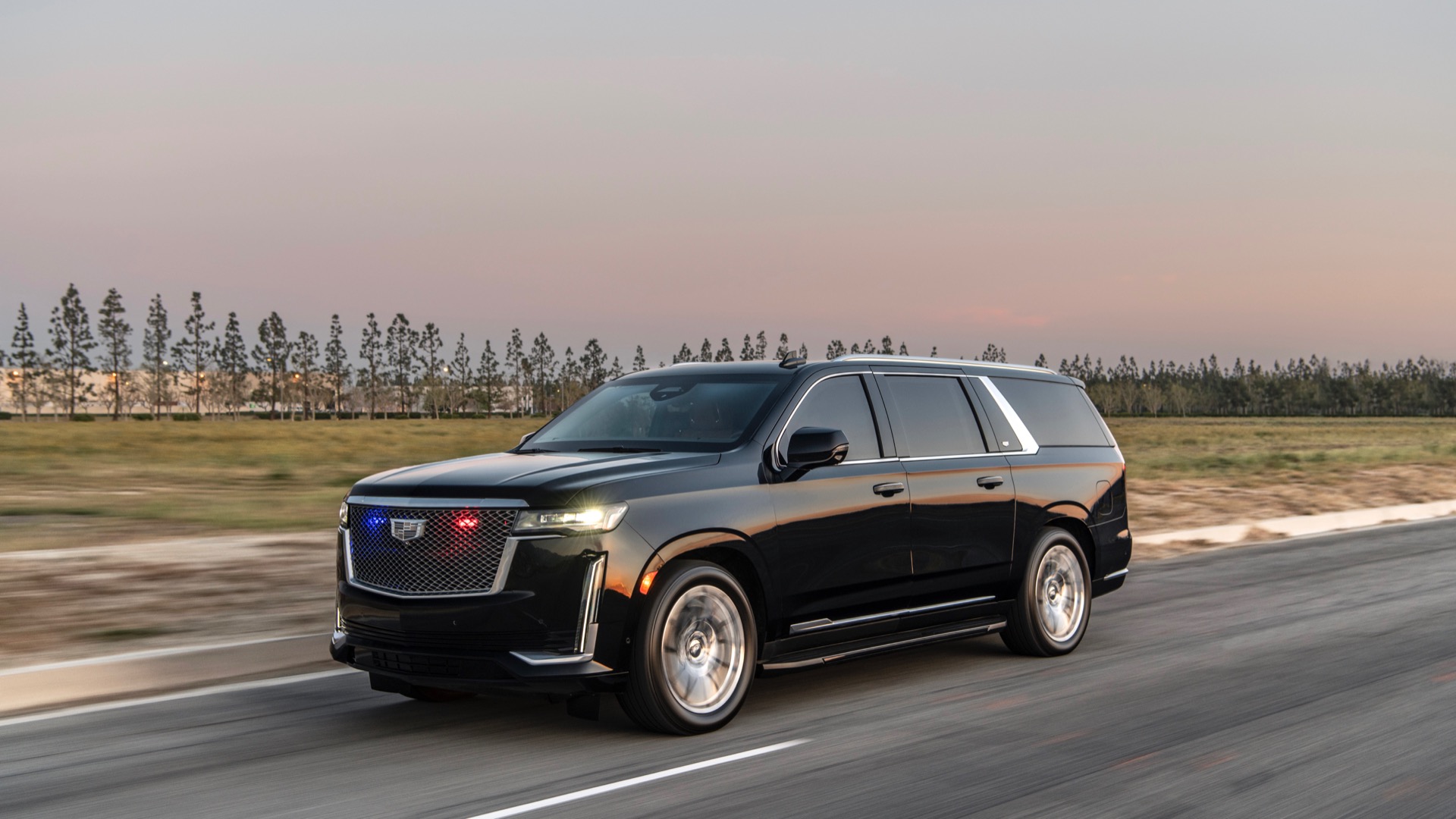 Armored Cadillac Escalade doubles as a leather-lined, bulletproof, rolling, safe room
