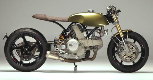 Duconda 400: Honda Ducati Cafe Racer!