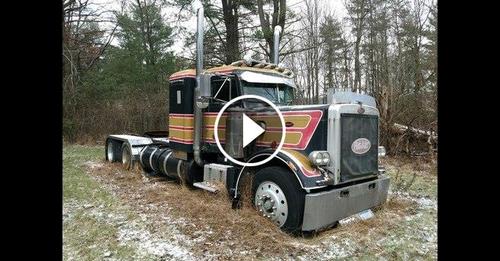 Rescuing A 1977 Peterbilt 359 From Its Grave First Time On The Road In 18 Years