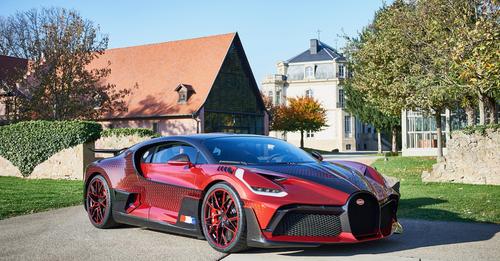 One-off Bugatti Divo”Lady bug” look two years to create