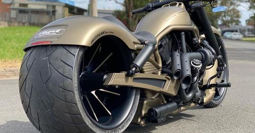 Harley-Davidson V-Rod Hot Rod ‘Titanium’ by DGD Custom