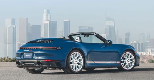 2023 Porsche 911 GTS Cabriolet America Edition Is a Red, White, and Blue Tribute
