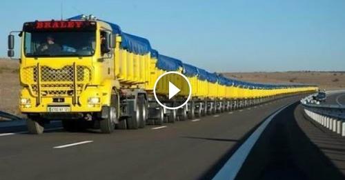 The World’s Longest Truck – Road Train in Australia