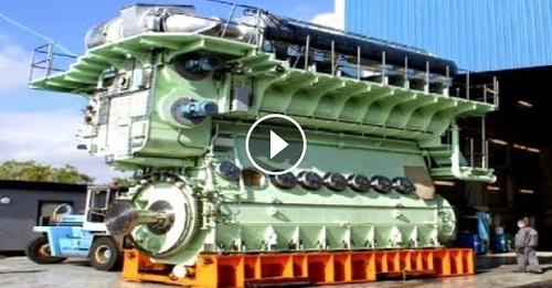 10 Extreme Big Engines Starting Up