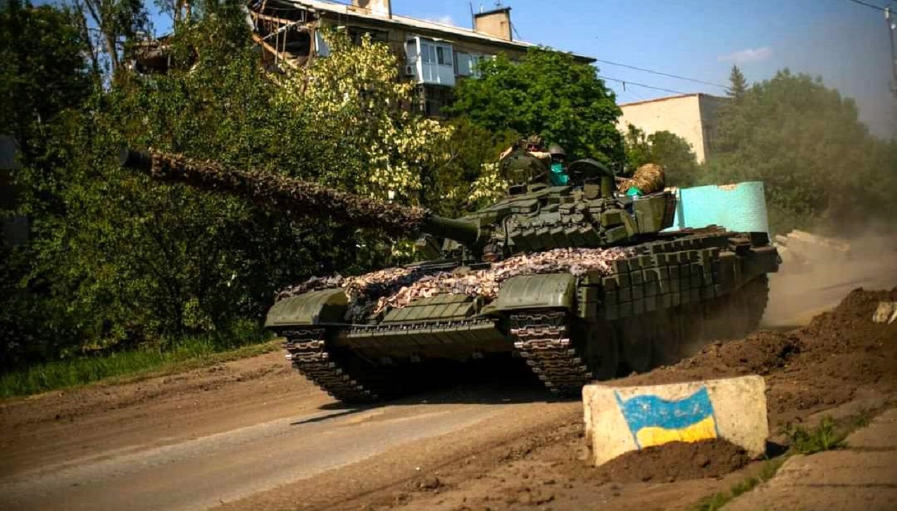 Ukraine sent newly received T-72M1R tanks to front
