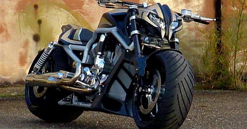 Harley-Davidson V-Rod “StreetFighter” by Tecno-Bike