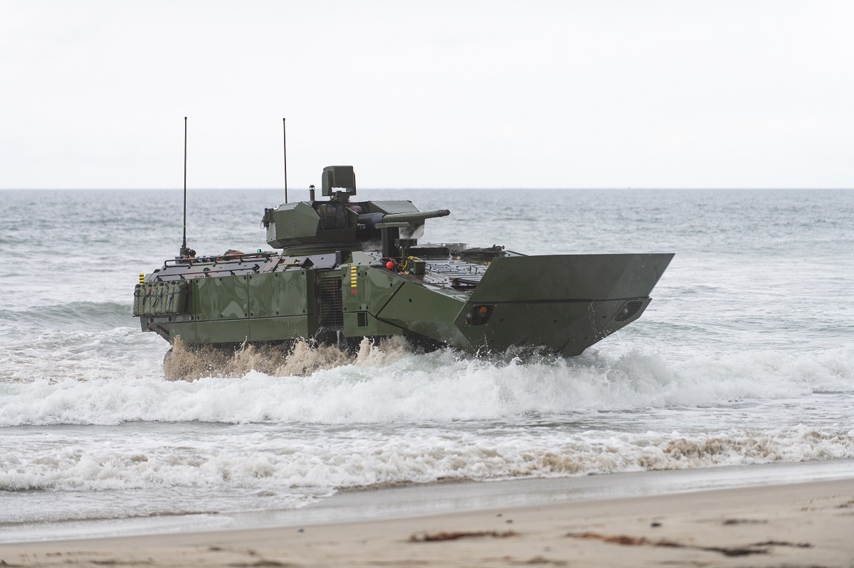 BAE Systems shows off new version of US Marine Corps’ combat vehicle