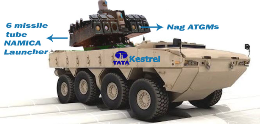 Indian Army wants an ATGM launching WhAP : TATA Kestrel once again the favourite