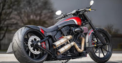 ▷ Harley-Davidson Breakout customized by BT Choppers