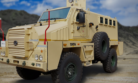 Indian Army’s Northern Command inducts TATA 4×4 Mine Protected Vehicle (MPV)