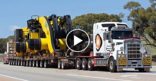 Australian Heavy Haulage – World’s largest wheel loader – Guinness World Record LeTourneau L-2350