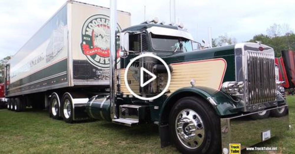 1985 Peterbilt 359 Moosehead Custom Truck – Interior Exterior Tour – 2021 Clifford Truck Show