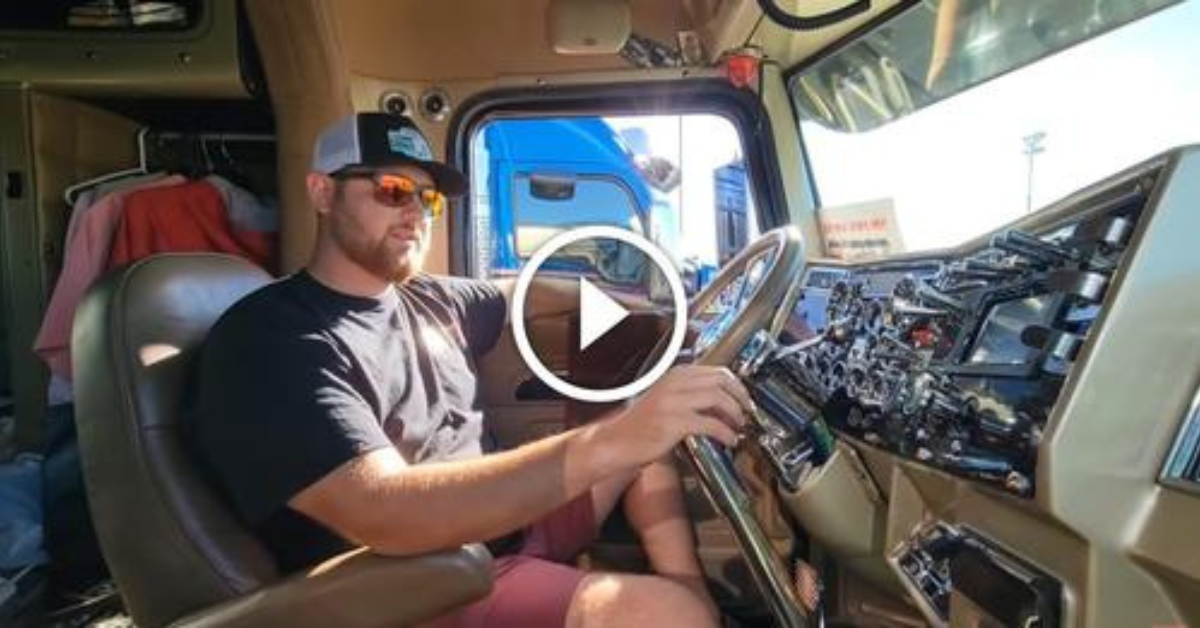 23 Year Old Truck Driver That Had Pride In His Ride