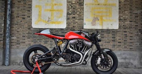 V-twin test bed – Danmoto Harley Sportster