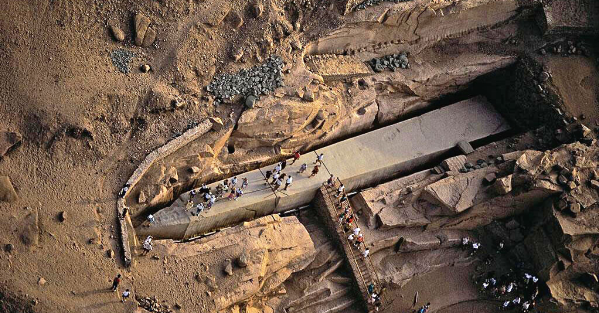 Mysteries Of Ancient Egypt: The Unfinished Obelisk Of Aswan