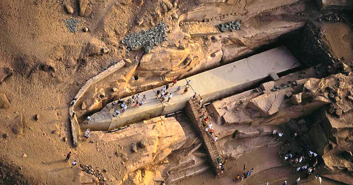 Ancient Egyptian Mysteries: The Aswan Obelisk’s Unfinished